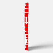 Kerstmoderne rechthoeken Case-Mate iPhone case (Achterkant / Rechts)