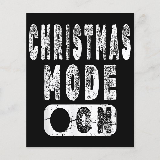 Kerstmodus aan - Leuke kerstvakantie (Voorkant)