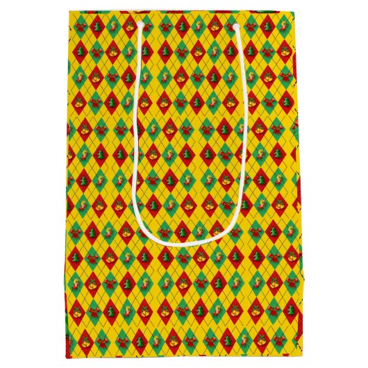 kerstmodus - Nieuwjaargeest - Medium Cadeauzakje (Achterkant)