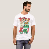 Kerstmodus T-shirt (Voorkant volledig)