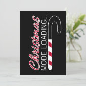 kerstmodus - X Mas Candy Cane Load Bar Kaart (Staand voorkant)