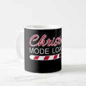 kerstmodus - X Mas Candy Cane Load Bar Koffiemok (Voorkant links)