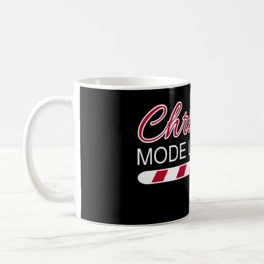 kerstmodus - X Mas Candy Cane Load Bar Koffiemok (Links)
