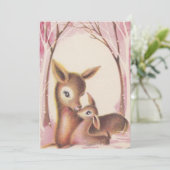 Kerstmoeder en Baby kerstfeestdag Feestdagenkaart (Staand voorkant)