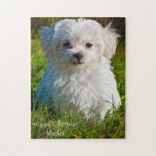 Kerstmoeder. Legpuzzel (Verticaal)