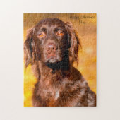 Kerstmoeder. Legpuzzel (Verticaal)