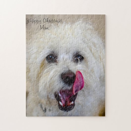 Kerstmoeder. Legpuzzel (Verticaal)