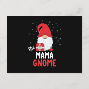 Kerstmoeder mama Cute Gnome Briefkaart