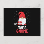 Kerstmoeder mama Cute Gnome Briefkaart (Voorkant)