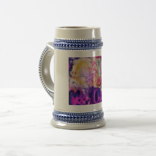 kerstmok bierpul (Voorkant links)