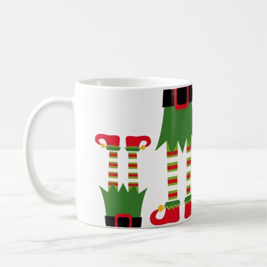kerstMok-Elf Koffiemok (Links)