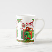 kerstMok, Elf Porselein Kop (Rechts)