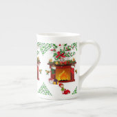kerstMok, Elf Porselein Kop (Rechts)
