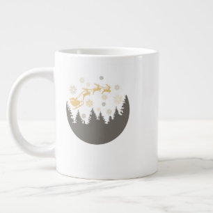 Kerstmok – Feestelijke Feestdagen Grote Koffiekop