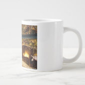 kerstmok grote koffiekop (Rechts)