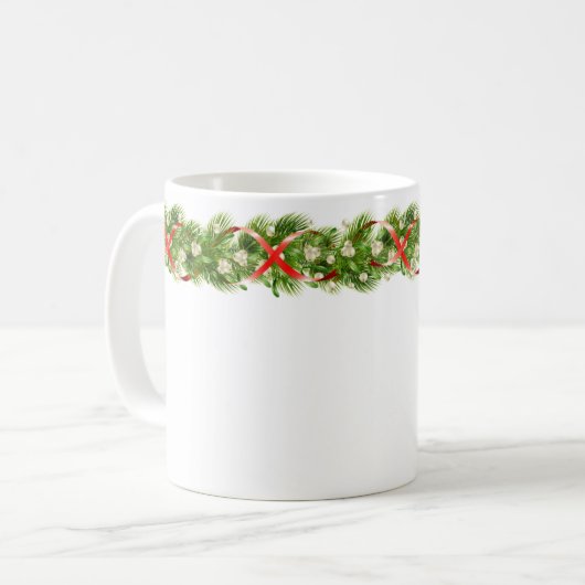 kerstMok KoffieMok (Voorkant links)