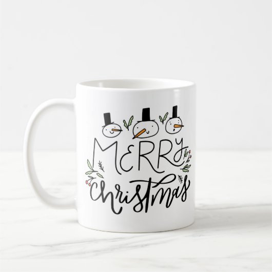 Kerstmok Koffiemok (Links)