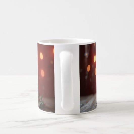 kerstmok koffiemok (Handvat)