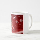 kerstmok koffiemok (Voorkant rechts)