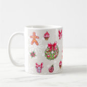Kerstmok Koffiemok (Links)