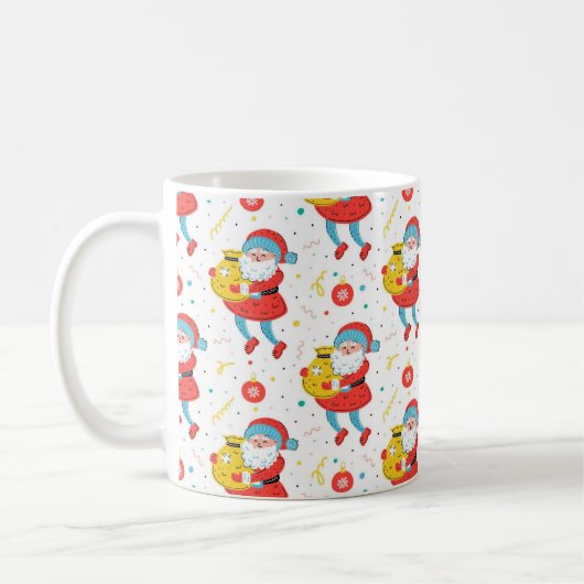 Kerstmok Koffiemok (Links)