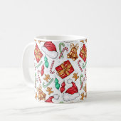 Kerstmok Koffiemok (Voorkant links)