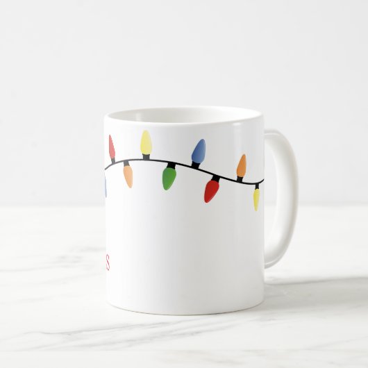 kerstMok KoffieMok (Voorkant rechts)