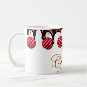 Kerstmok Koffiemok (Links)