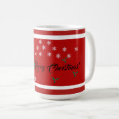 kerstmok koffiemok (Voorkant rechts)