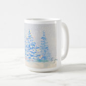 kerstmok koffiemok (Voorkant rechts)