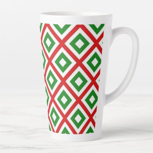 kerstmok latte mok (Rechts)