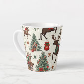 kerstmok latte mok (Linkerhoek)