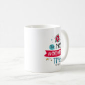 Kerstmok met 2 design koffiemok (Voorkant rechts)