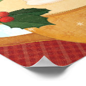 kerstMok met Eggnog Poster (Hoek)