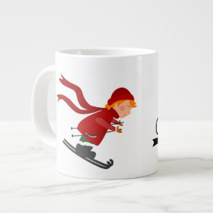 kerstMok met kindersloopkunst Grote Koffiekop
