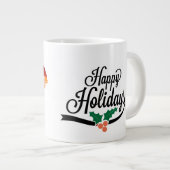 kerstMok met kindersloopkunst Grote Koffiekop (Voorkant rechts)