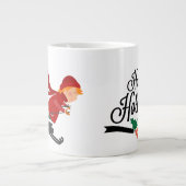 kerstMok met kindersloopkunst Grote Koffiekop (Voorkant)