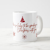 Kerstmok met leuke kabouter grote koffiekop (Voorkant rechts)