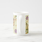 kerstMok, , prettige kerstengel Porselein Kop (Achterkant)