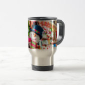 kerstmok reisbeker (Voorkant rechts)