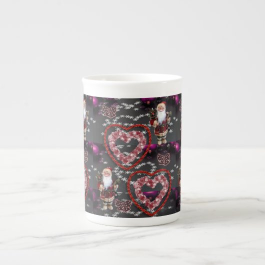 Kerstmok, Sinterklaas Porselein Kop (Voorkant)