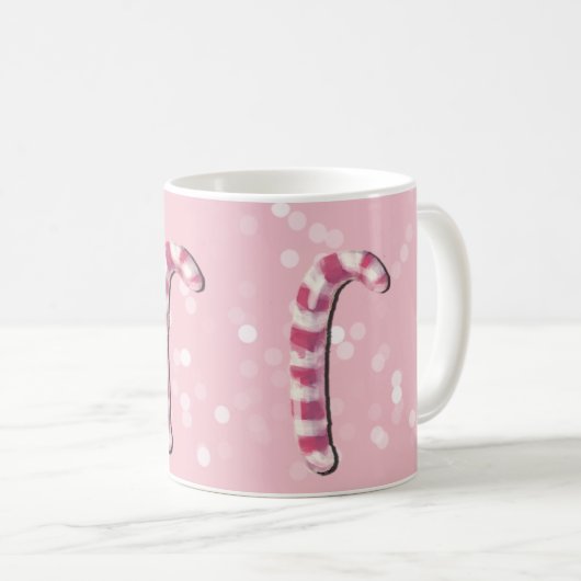 kerstMok - snoepsuikerriet Koffiemok (Voorkant rechts)