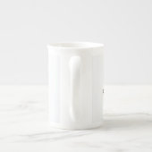 kerstMok Snowman Porselein Kop (Achterkant)