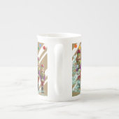 kerstMok, soldaat Porselein Kop (Achterkant)