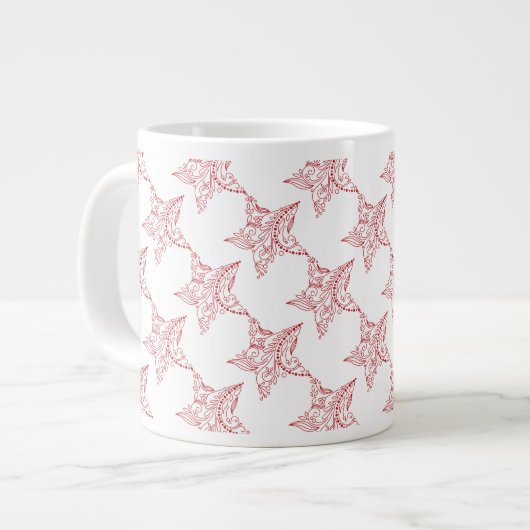 kerstMok, Star Design Grote Koffiekop (Links)