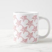 kerstMok, Star Design Grote Koffiekop (Rechts)