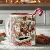  kerstMok Tweekleurige Koffiemok