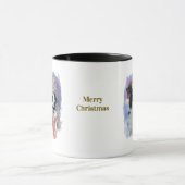 Kerstmok voor hondenliefhebbers mok (Midden)