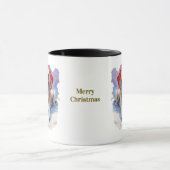 Kerstmok voor hondenliefhebbers mok (Midden)