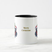 Kerstmok voor hondenliefhebbers mok (Midden)